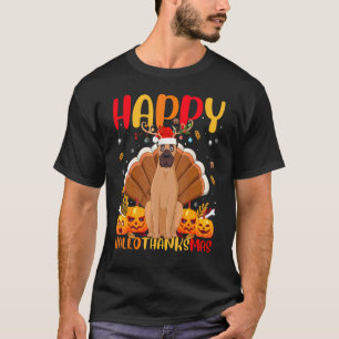 T-shirt Vizsla Chien Heureux Vizsla BonjourmerciNoel
