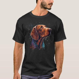 T-shirt Vizsla de l'espace extra-atmosphérique sur Galaxy
