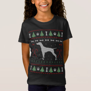T-Shirt Vizsla Noël Doux moche Drôle Drôle Amoureux Chien 