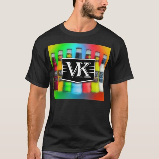 T-shirt Vk - Vodka Flavoured Drink - Sesh (Devant)