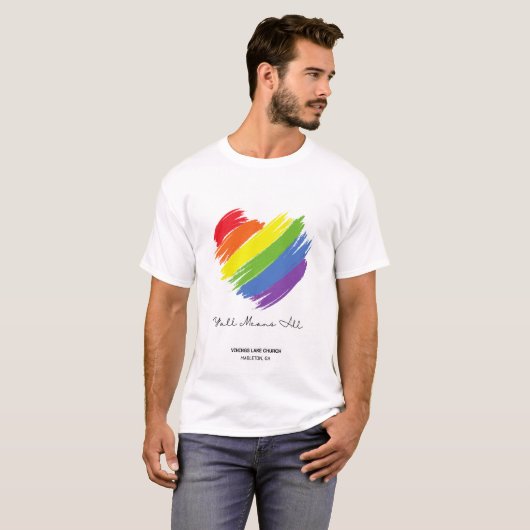 T-shirt VL Pride 2025 (Devant entier)
