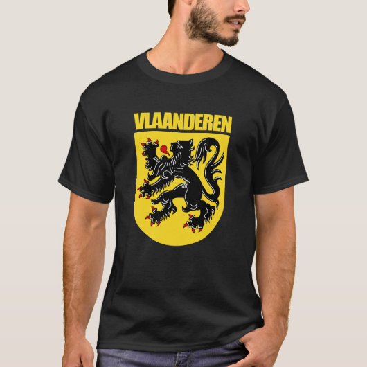 T-shirt Vlaanderen (Flandre) (Devant)