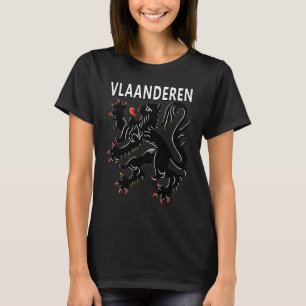 T-shirt Vlaanderen Lion Flamands Peuples Flandre