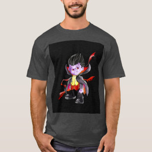 T-shirt Vladimir le Vampire en noir
