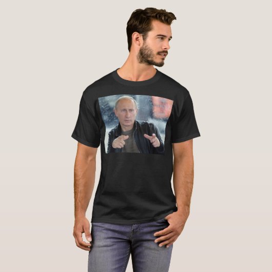T-shirt Vladimir Poutine (Devant entier)