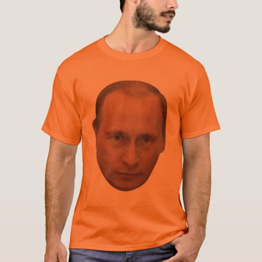 T-shirt Vladimir Poutine FONT FACE (Devant)
