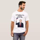 T-SHIRT VLADIMIR POUTINE PERSONNALISÉ (Devant entier)
