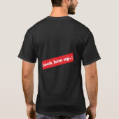 T-shirt Vladimir Poutine Satirique Mugshot Fun Localisez-L (Dos)