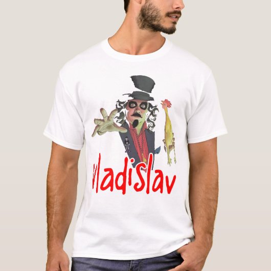 T-shirt Vladislav Top Hat Character (Devant)
