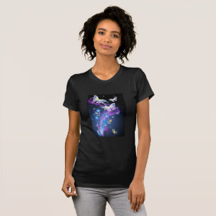T-shirt/vlinder voor dames t-shirt