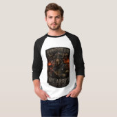 T-shirt VLLC When Others Leave We Arrive Firefighter Moose (Devant entier)