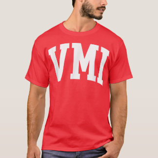 T-shirt VMI Vintage Retro College Style Arch