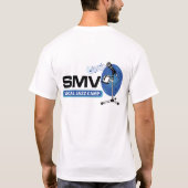 T-shirt vocal de camp de jazz de SMV (Dos)