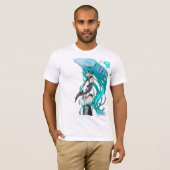 T-shirt Vocaloïde de course (Devant entier)
