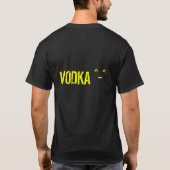 T-shirt Vodka d'amour (Dos)