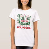 T-shirt Vodka de Noël (Devant)