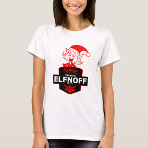 T-shirt Vodka de Noël drôle
