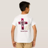 T-shirt Vœux de Noël (Dos entier)
