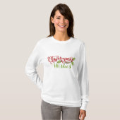 T-Shirt Vœux de Noël (Devant entier)