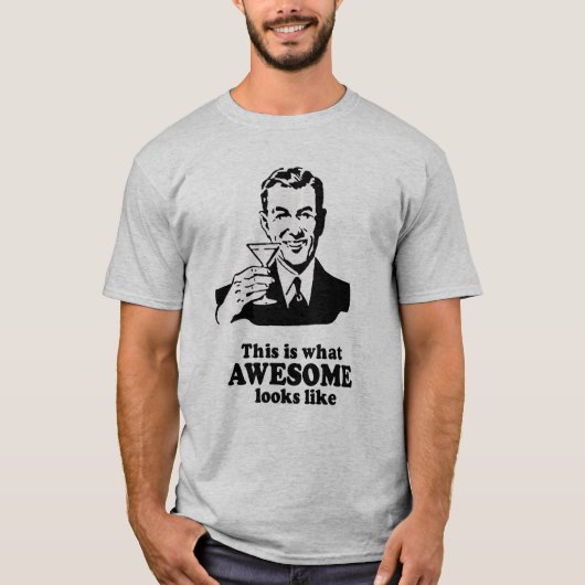 T-SHIRT VOICI À QUOI RESSEMBLE L'INCONTOURNABLE (Devant)