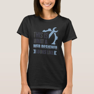 T-shirt Voici à quoi ressemble un concepteur Web Css