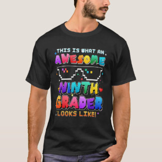 T-shirt Voici à quoi ressemble un élève de troisième formi