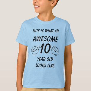 T-shirt Voici à quoi ressemble un fantastique enfant de 1