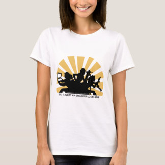T-shirt Voici à quoi ressemble un ingénieur