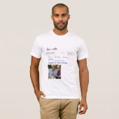 T-shirt Voici à quoi ressemble Worlds BEST Grand-père (Devant entier)