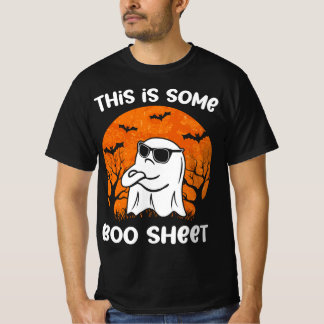 T-shirt Voici Bosheet Ghost Retro Halloween Costume Me