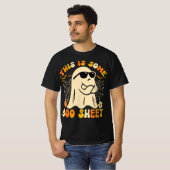 T-shirt Voici Bosheet Ghost Retro Halloween Costume Me (Devant entier)