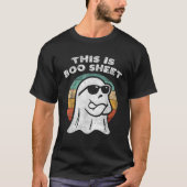 T-shirt Voici Bosheet Ghost Retro Lunettes de soleil Hallo (Devant)