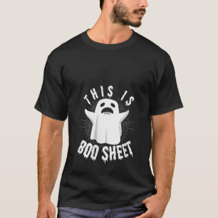 T-shirt Voici Bosheet Halloween Trick Treat for Ghost