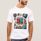 T-shirt Voici Ce Que 25 Ressemblent À Des Formes Amusantes (Devant)