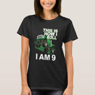 T-shirt Voici comment je roule i am 9