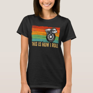 T-shirt Voici Comment je roule Zoo Animal Panda Ours 4
