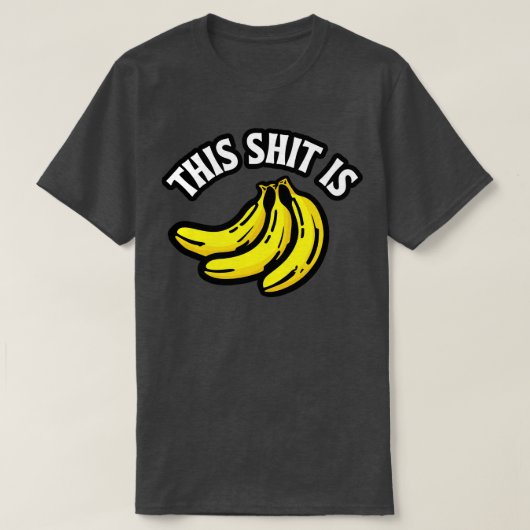 T-shirt Voici de la banane (Design devant)