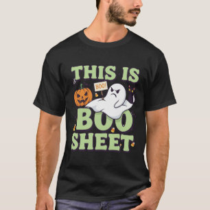 T-shirt Voici La Feuille De Boite Drôle Citation De Fantôm
