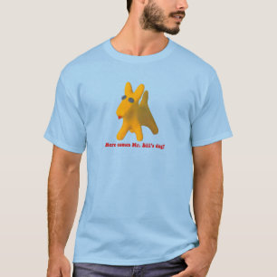T-shirt Voici le chien de M. Bill !