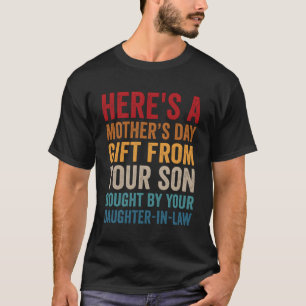 T-shirt Voici Le Jour De Votre Fils