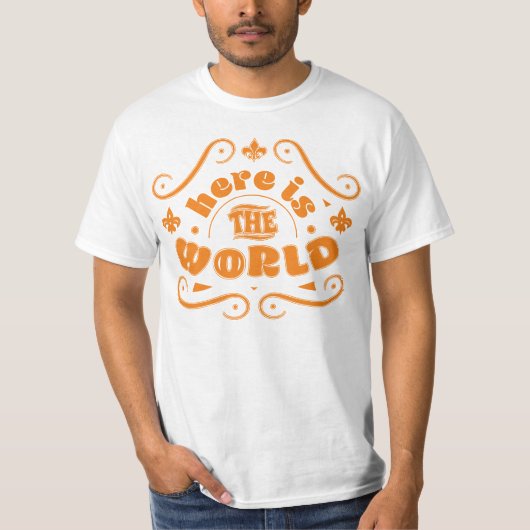 T-shirt Voici le monde (Devant)
