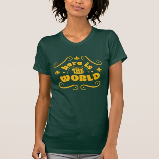 T-shirt Voici le monde (Devant)