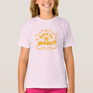 T-shirt Voici le monde