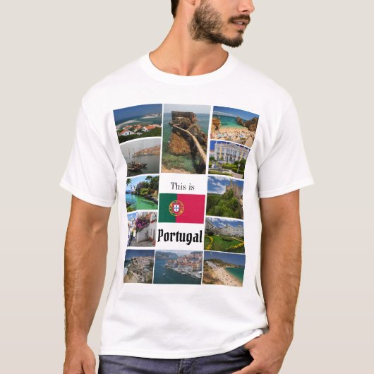 T-shirt Voici le Portugal (Devant)