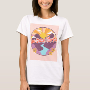 T-shirt Voici le rétro Sun 