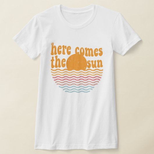 T-shirt Voici le Sun Retro (Poser)
