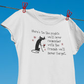 T-shirt Voici le toast des amis de Nights