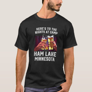 T-shirt Voici Les Nuits Au Camp Ham Lake Camping Minne