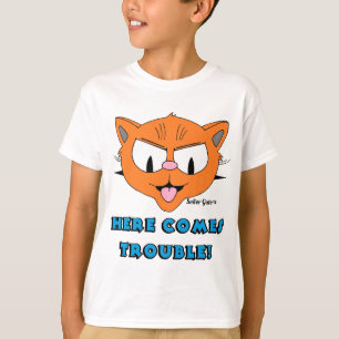T-shirt "VOICI LES PROBLÈMES !" Les enfants amusants du c
