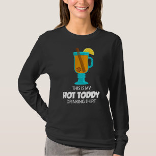 T-shirt Voici Ma Citation De Cocktail Chaud Et Toddy